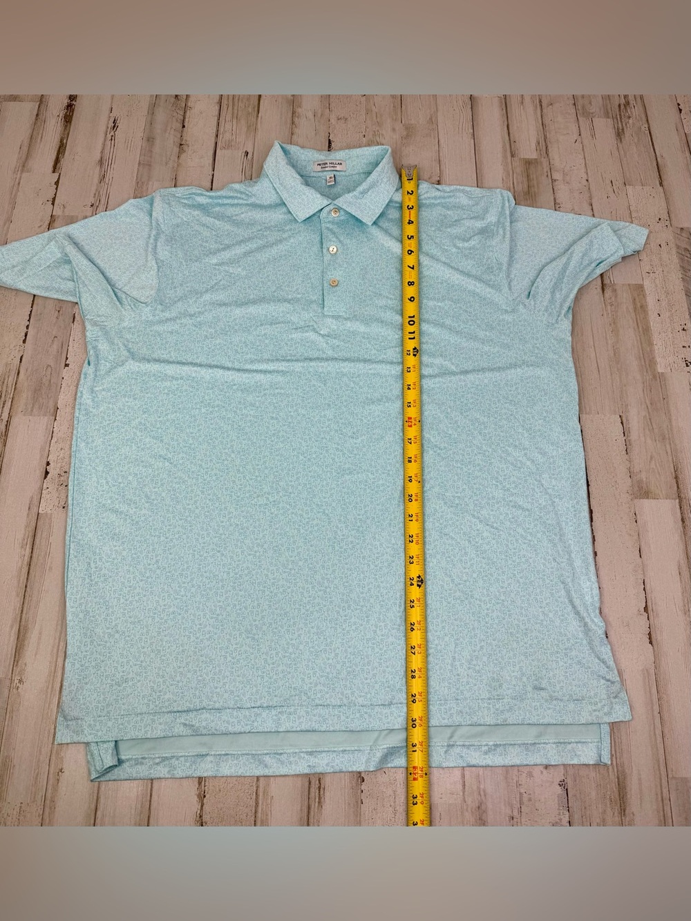 Peter Millar Polo Men’s XL Blue Graphic Summer Comfort Four Way Stretch - Picture 7 of 10